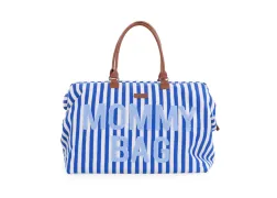 Сумка Childhome Mommy bag stripes, голубой Сумка Childhome Mommy bag stripes, голубой