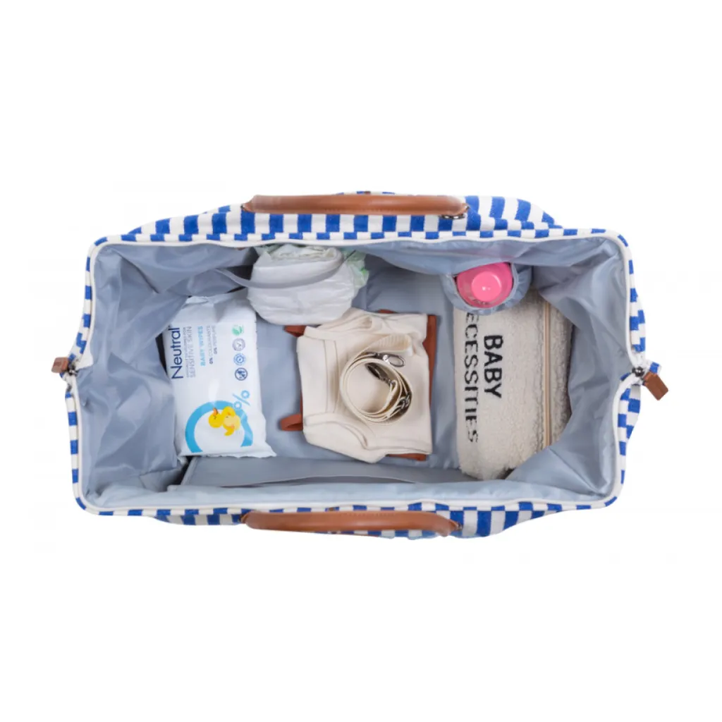 Сумка Childhome Mommy bag stripes, голубой