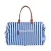 Сумка Childhome Mommy bag stripes, голубой - Фото№5