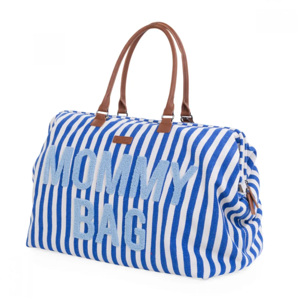 Сумка Childhome Mommy bag stripes, голубой
