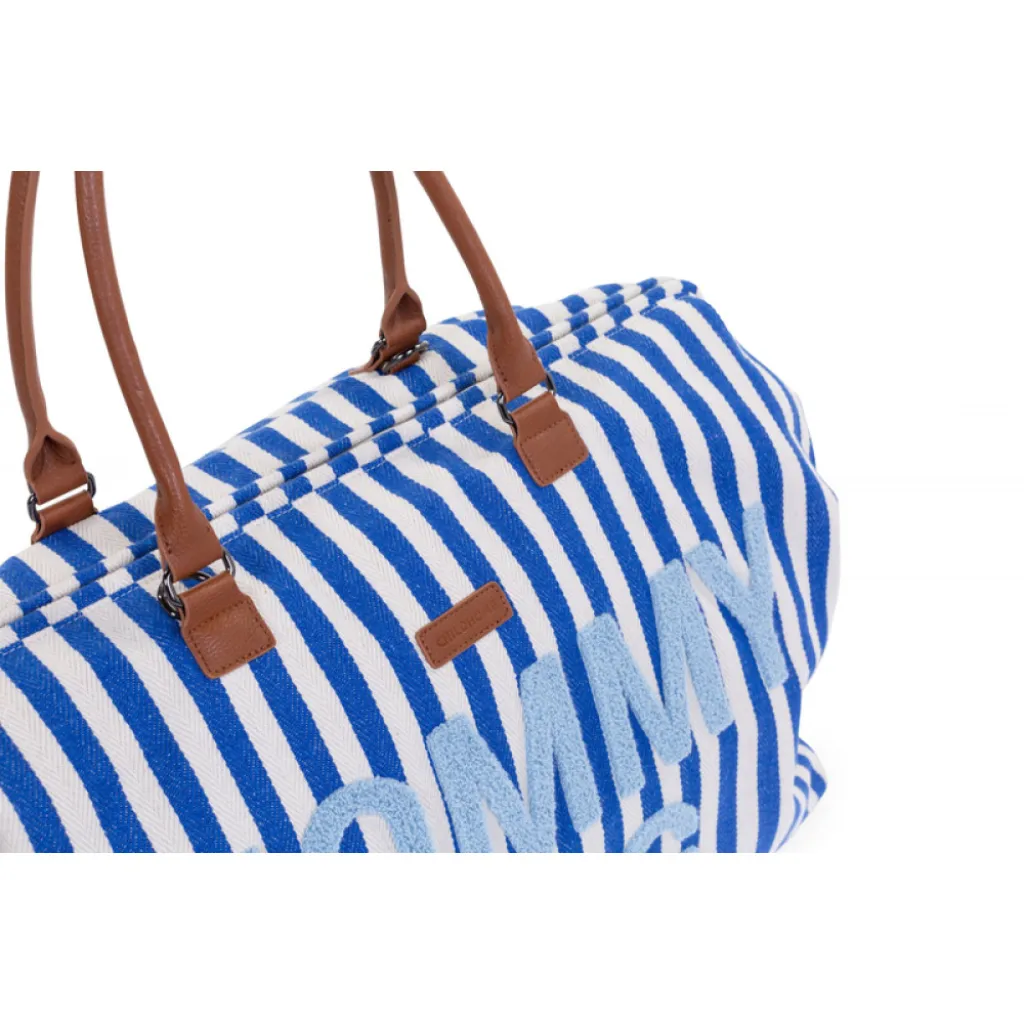Сумка Childhome Mommy bag stripes, голубой