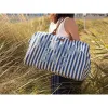 Сумка Childhome Mommy bag stripes, голубой - Фото№11