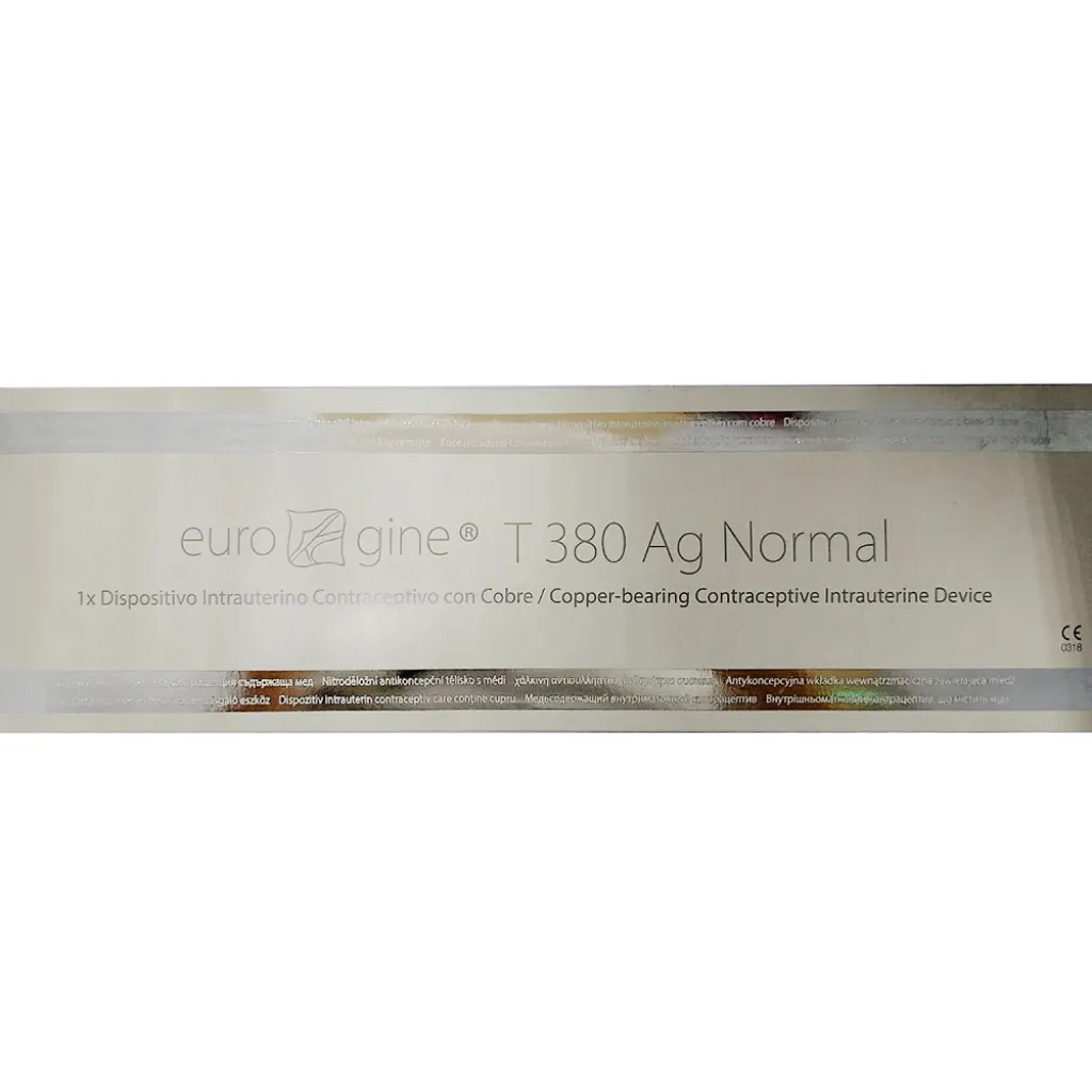 Контрацептив внутриматочный Eurogine T 380 (Cu 380+Ag) (медь + серебро) Контрацептив внутриматочный Eurogine T 380 (Cu 380+Ag) (медь + серебро)
