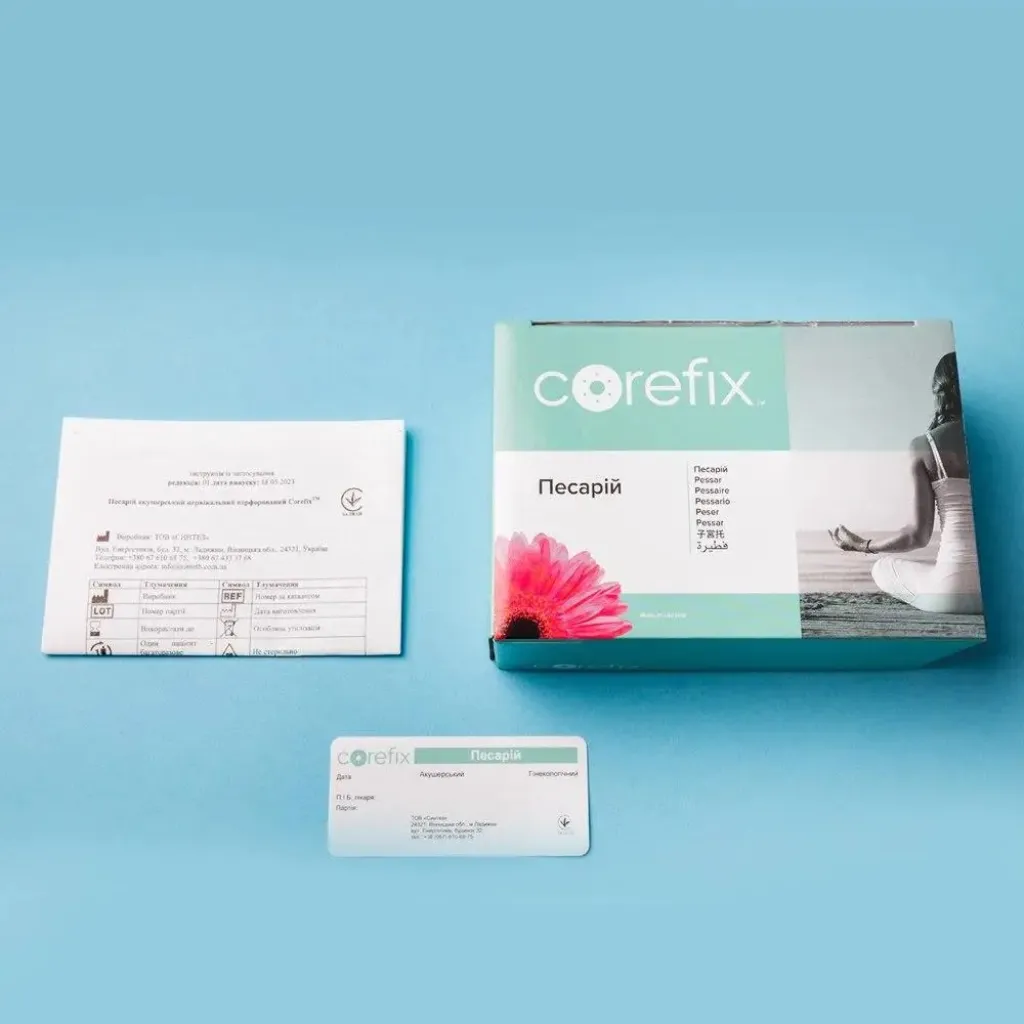 Пессарий цервикальный силиконовый перфорированный Corefix Пессарий цервикальный силиконовый перфорированный Corefix