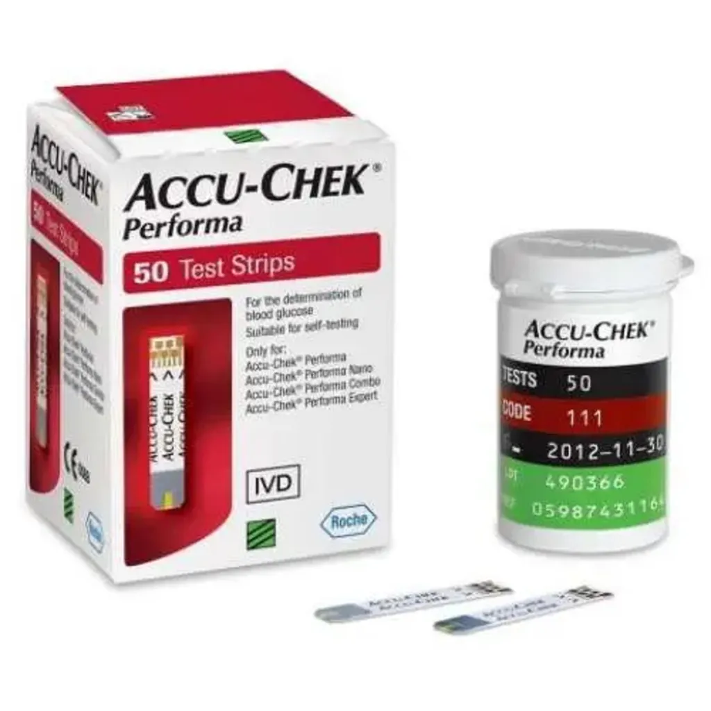 Тест-полоски Акку-Чек (Accu-Chek) Performa, 50 шт