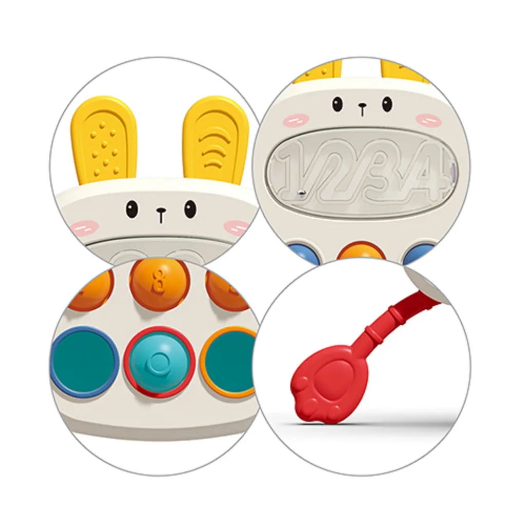 Іграшка сенсорна Babyono "Кролик" Іграшка сенсорна Babyono "Кролик"