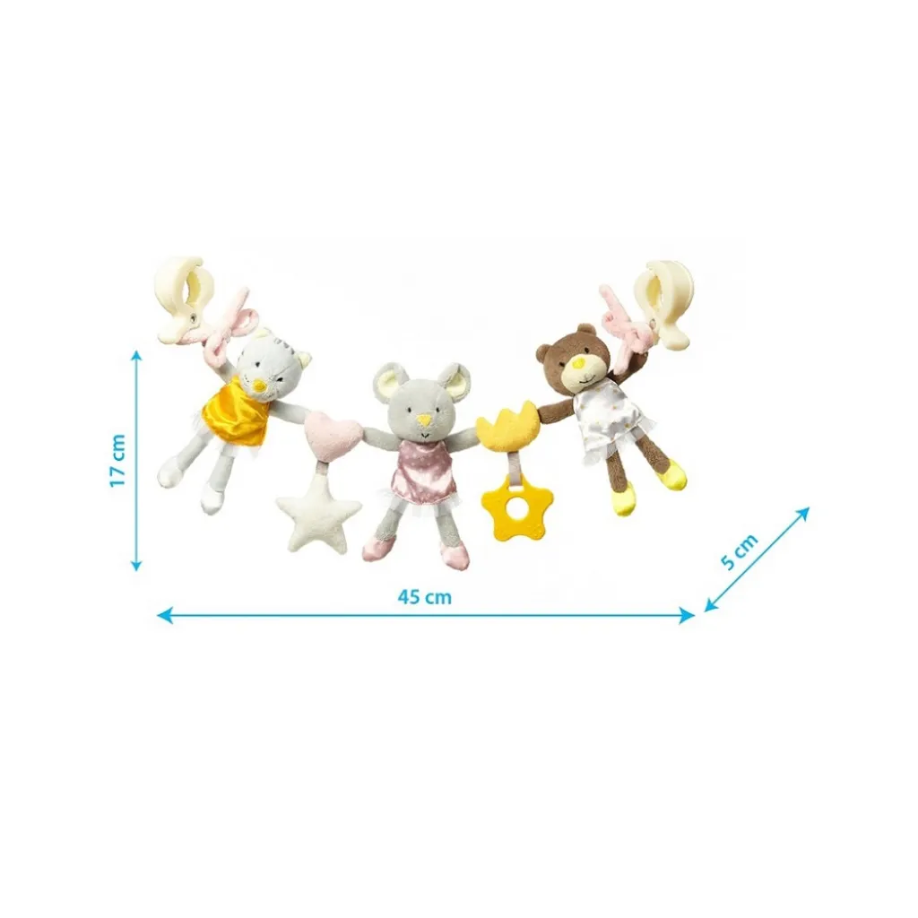 Игрушка - подвеска Babyono "Друзья" Игрушка - подвеска Babyono "Друзья"