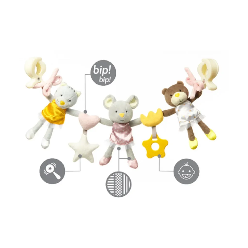 Игрушка - подвеска Babyono "Друзья" Игрушка - подвеска Babyono "Друзья"