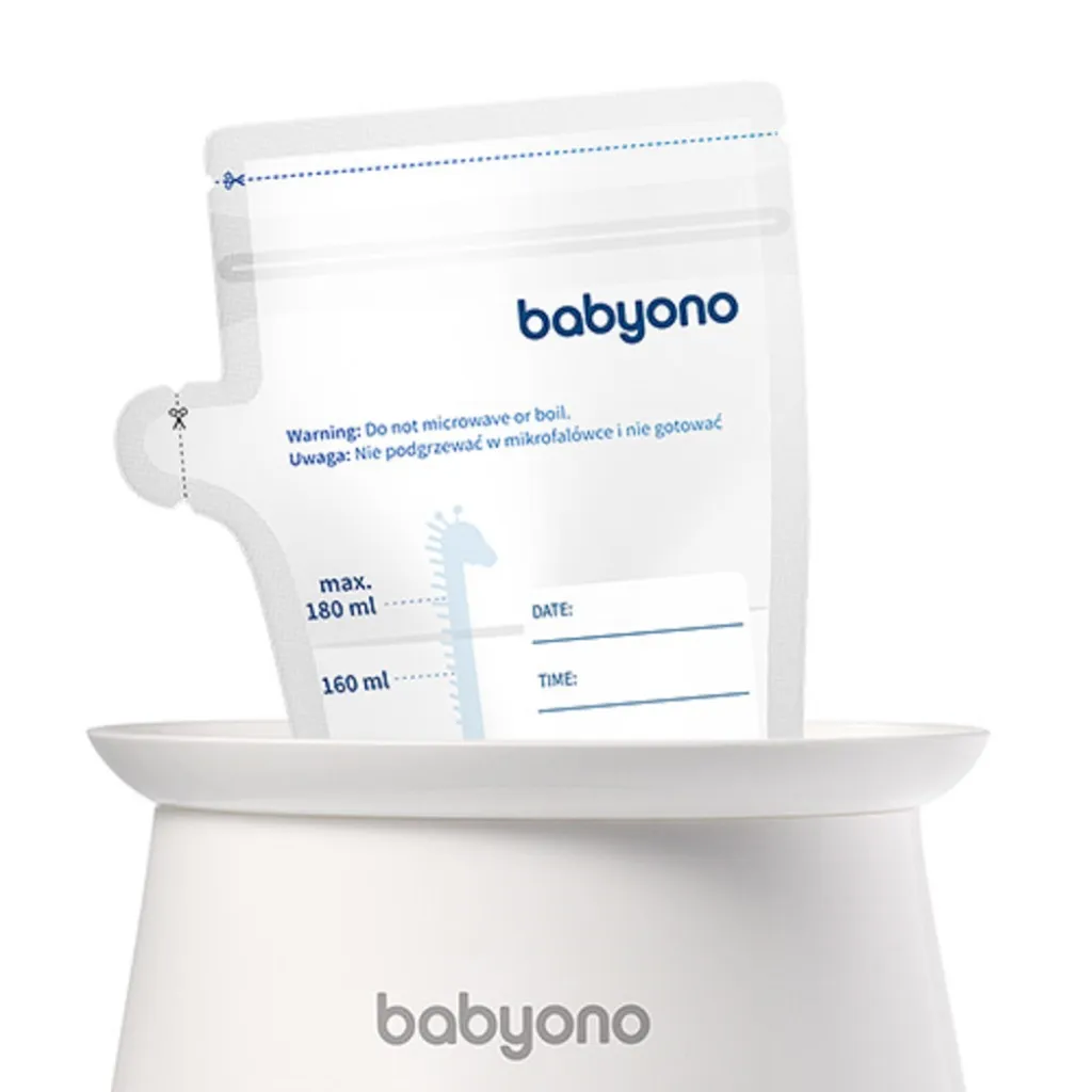 Пакеты для хранения грудного молока 1084 BabyOno 180 мл, 30 шт Пакеты для хранения грудного молока 1084 BabyOno 180 мл, 30 шт