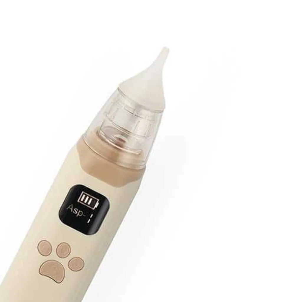 Аспіратор для носа електронний з LCD екраном Babyono 1470/01
