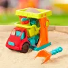 Набор для игры с песком и водой – песочная мельница (машинка, лопатка) - Фото№5