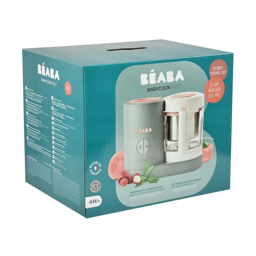 Пароварка – блендер Beaba Babycook Neo, зеленый Пароварка – блендер Beaba Babycook Neo, зеленый