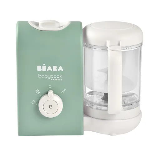 Пароварка - блендер Beaba Babycook Express, оливковий - Фото№1 Пароварка - блендер Beaba Babycook Express, оливковий - Фото№1
