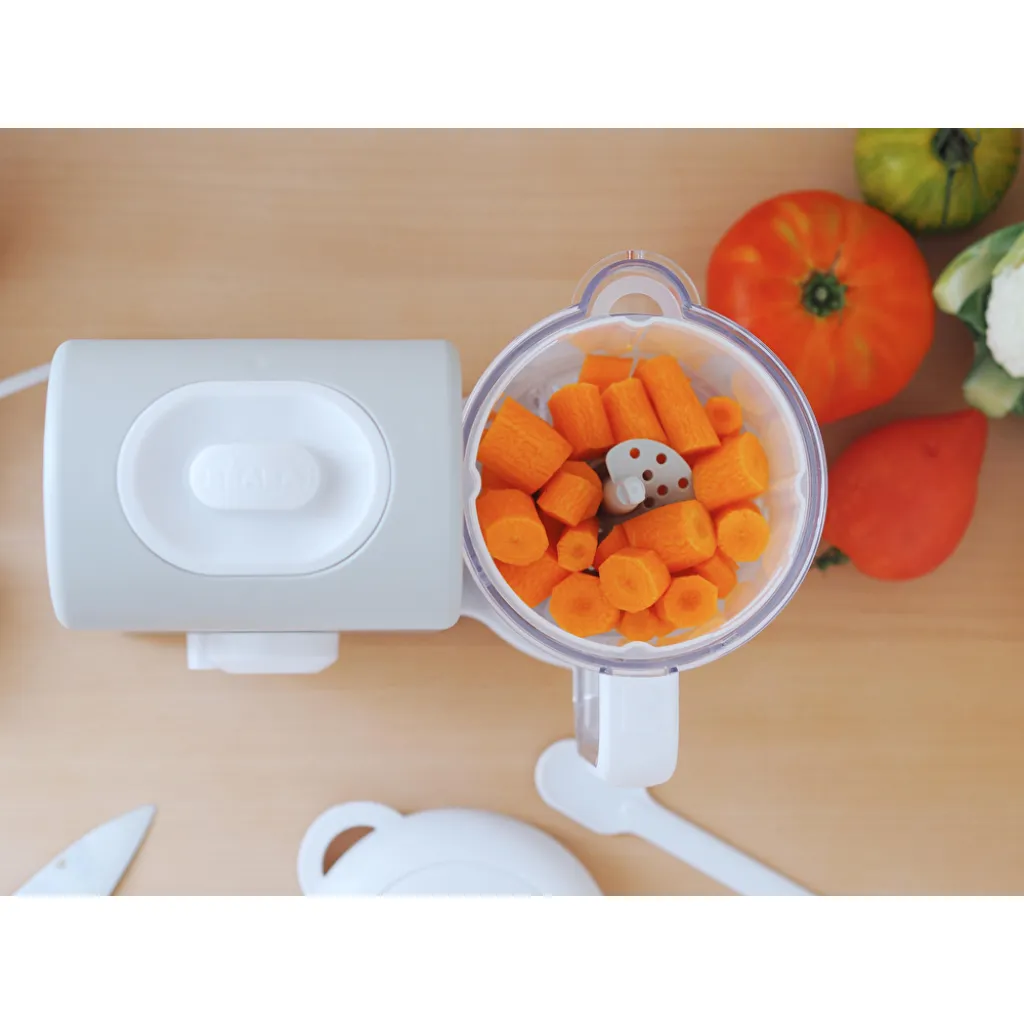 Пароварка - блендер Beaba Babycook Express, сірий Пароварка - блендер Beaba Babycook Express, сірий