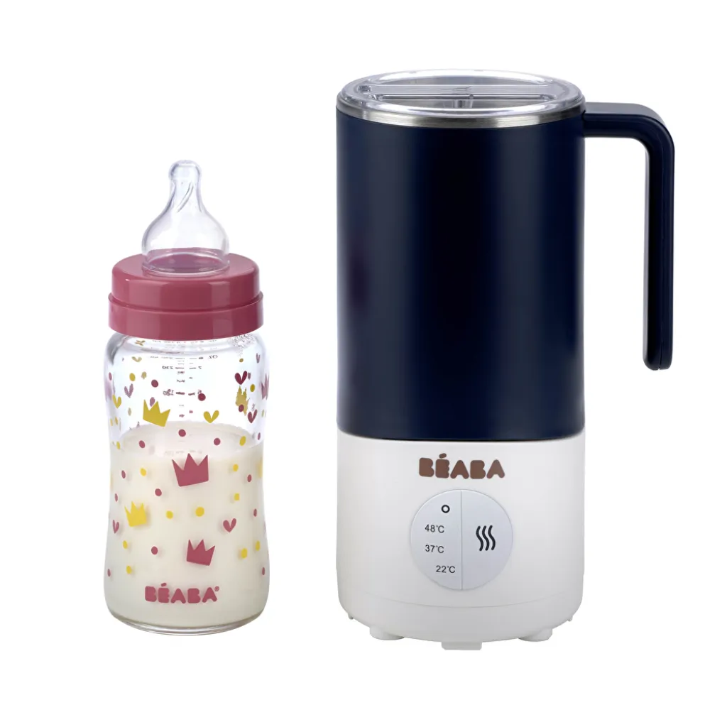 Миксер-подогреватель напитков для детей Beaba Milk Prep, синий Миксер-подогреватель напитков для детей Beaba Milk Prep, синий