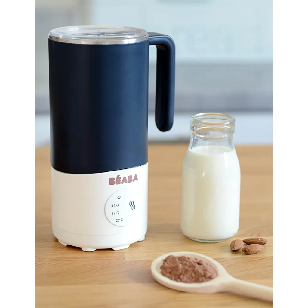 Миксер-подогреватель напитков для детей Beaba Milk Prep, синий Миксер-подогреватель напитков для детей Beaba Milk Prep, синий
