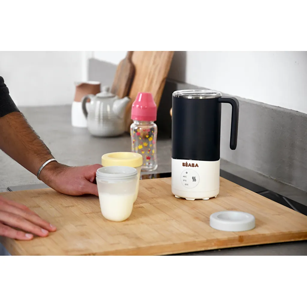 Миксер-подогреватель напитков для детей Beaba Milk Prep, синий Миксер-подогреватель напитков для детей Beaba Milk Prep, синий
