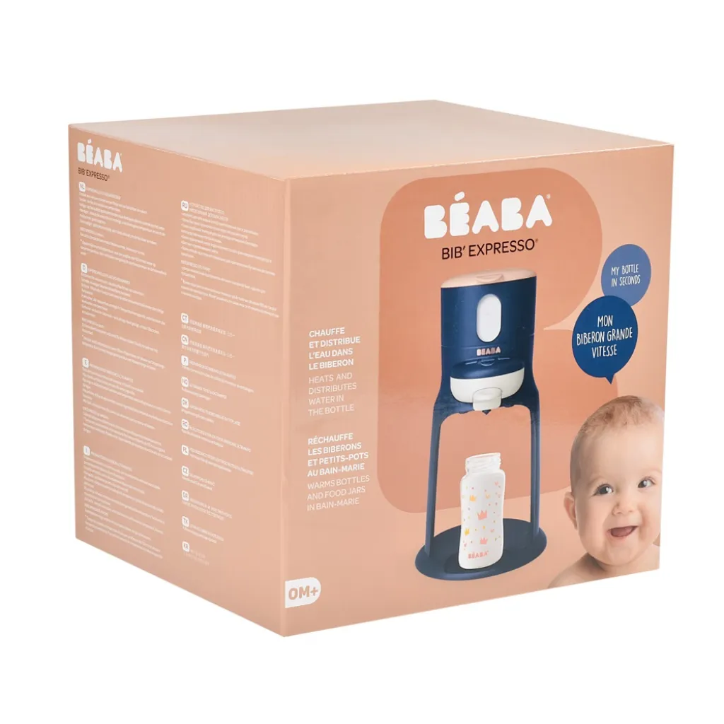 Підігрівач води для дитячих пляшечок та харчування Beaba Bib'expresso, синій Підігрівач води для дитячих пляшечок та харчування Beaba Bib'expresso, синій