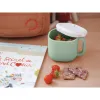 Чашка Beaba Pick 'n' Snack силіконова для снеків і напоїв, оливковий - Фото№10