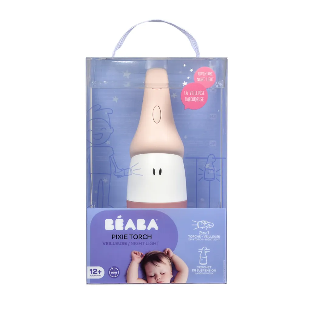 Нічник - світильник Beaba Torch, рожевий Нічник - світильник Beaba Torch, рожевий