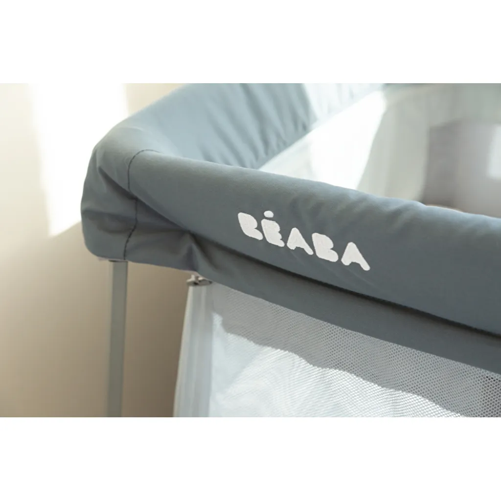 Манеж - ліжечко Beaba Easy Sleep 3 в 1, сірий