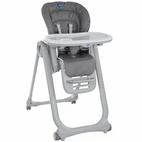 Стільчик для годування Polly Magic Chicco, сірий - Фото№1 Стільчик для годування Polly Magic Chicco, сірий - Фото№1