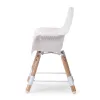 Стілець для годування Childhome Evolu 2 з бампером, білий - Фото№12