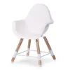 Стілець для годування Childhome Evolu 2 з бампером, білий - Фото№13
