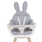 Подушка універсальна до стільця для годування Childhome, rabit/grey