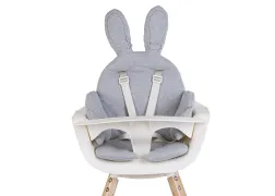 Подушка универсальная к стулу для кормления Childhome, rabit/grey Подушка универсальная к стулу для кормления Childhome, rabit/grey