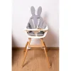 Подушка универсальная к стулу для кормления Childhome, rabit/grey - Фото№3