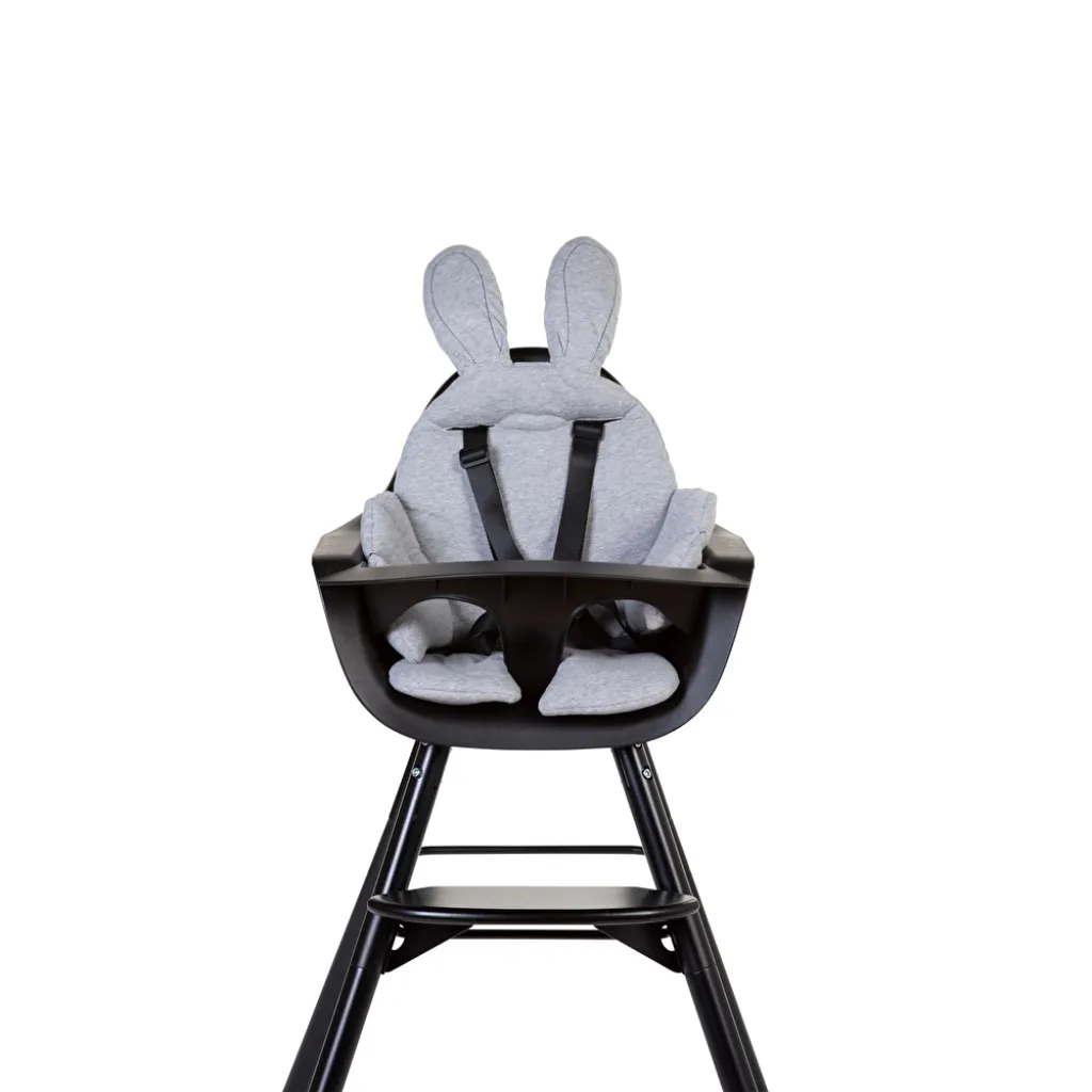 Подушка универсальная к стулу для кормления Childhome, rabit/grey Подушка универсальная к стулу для кормления Childhome, rabit/grey