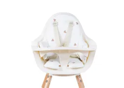Подушка к стулу для кормления Childhome Evolu, бежевый/сердечки Подушка к стулу для кормления Childhome Evolu, бежевый/сердечки