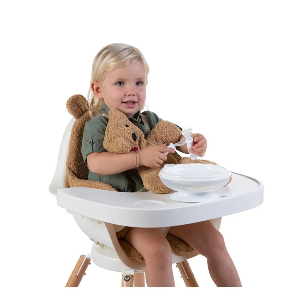 Подушка к стулу для кормления Childhome Evolu, бежевый Подушка к стулу для кормления Childhome Evolu, бежевый