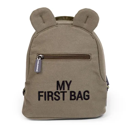 Рюкзак дитячий Childhome My first bag, хакі - Фото№1 Рюкзак дитячий Childhome My first bag, хакі - Фото№1