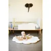 Килимок ігровий Childhome Flower, білий/жовтий - Фото№4