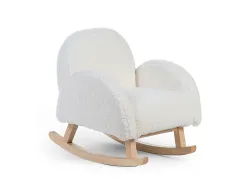 Кресло - качалка детское Childhome teddy, белый Кресло - качалка детское Childhome teddy, белый