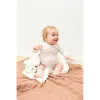 Полотенце с капюшоном Childhome 80x80 terry teddy, белый - Фото№5