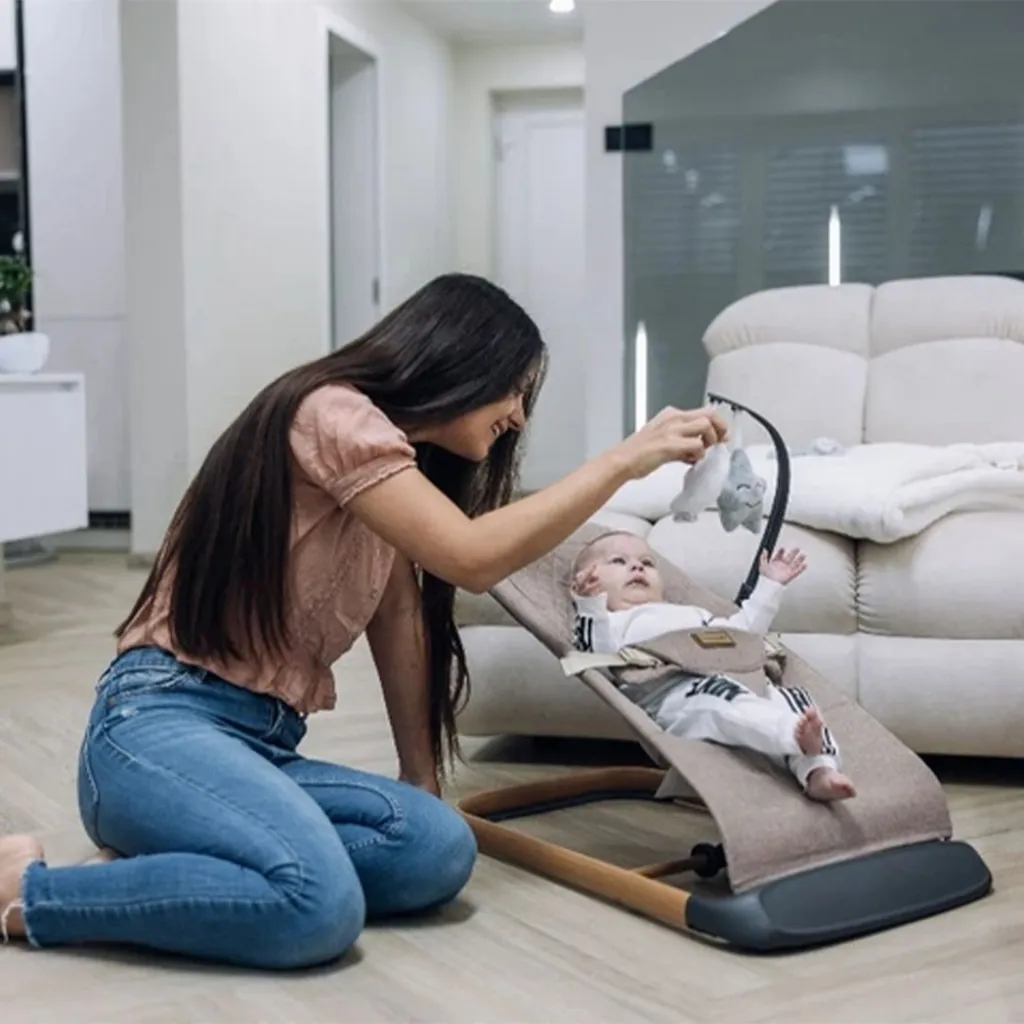Гойдалка дитяча FreeON Serene, бежевий Гойдалка дитяча FreeON Serene, бежевий