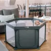 Манеж дитячий FreeON Hexagon, сірий - Фото№3