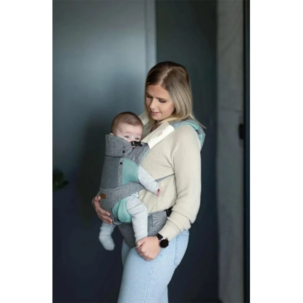 Сумка-кенгуру FreeON Easy Move 3 в 1, м'ятний/сірий Сумка-кенгуру FreeON Easy Move 3 в 1, м'ятний/сірий