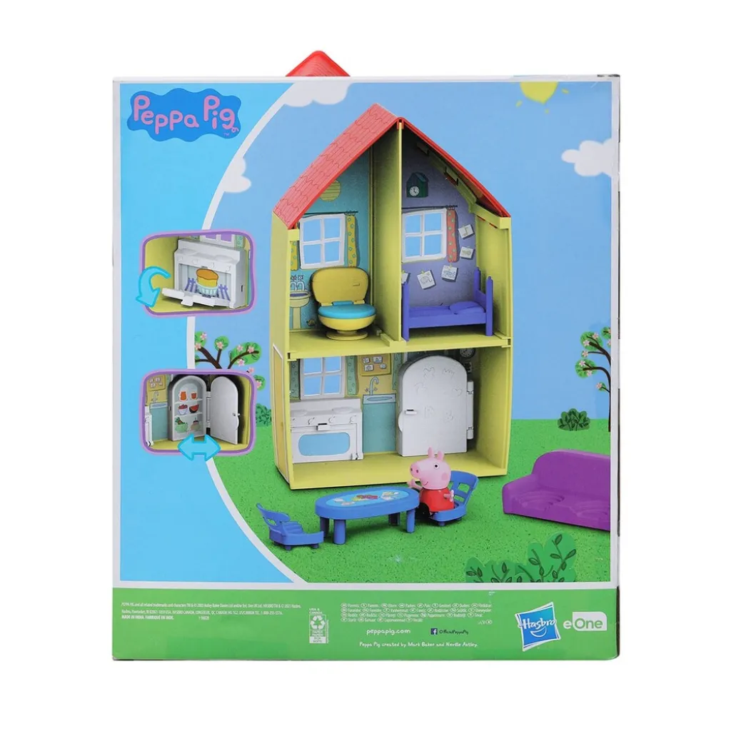 Ігровий набір Learning Resources Peppa Будиночок Пеппи (будиночок з меблями, фігурка Пеппи) Ігровий набір Learning Resources Peppa Будиночок Пеппи (будиночок з меблями, фігурка Пеппи)