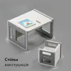 Стіл і стілець трансформери для дітей від 1 до 8 років Lumpurini Dafne Uno - Фото№8