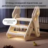 Детская лестница-табурет на 3 ступеньки, подставка для детей Lumpurini Elettra - Фото№8