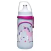 Поилка РР NIP Kids Cup PET-Box "Д" с выдвижной крышечкой 330 мл от 18 мес, розовый - Фото№3