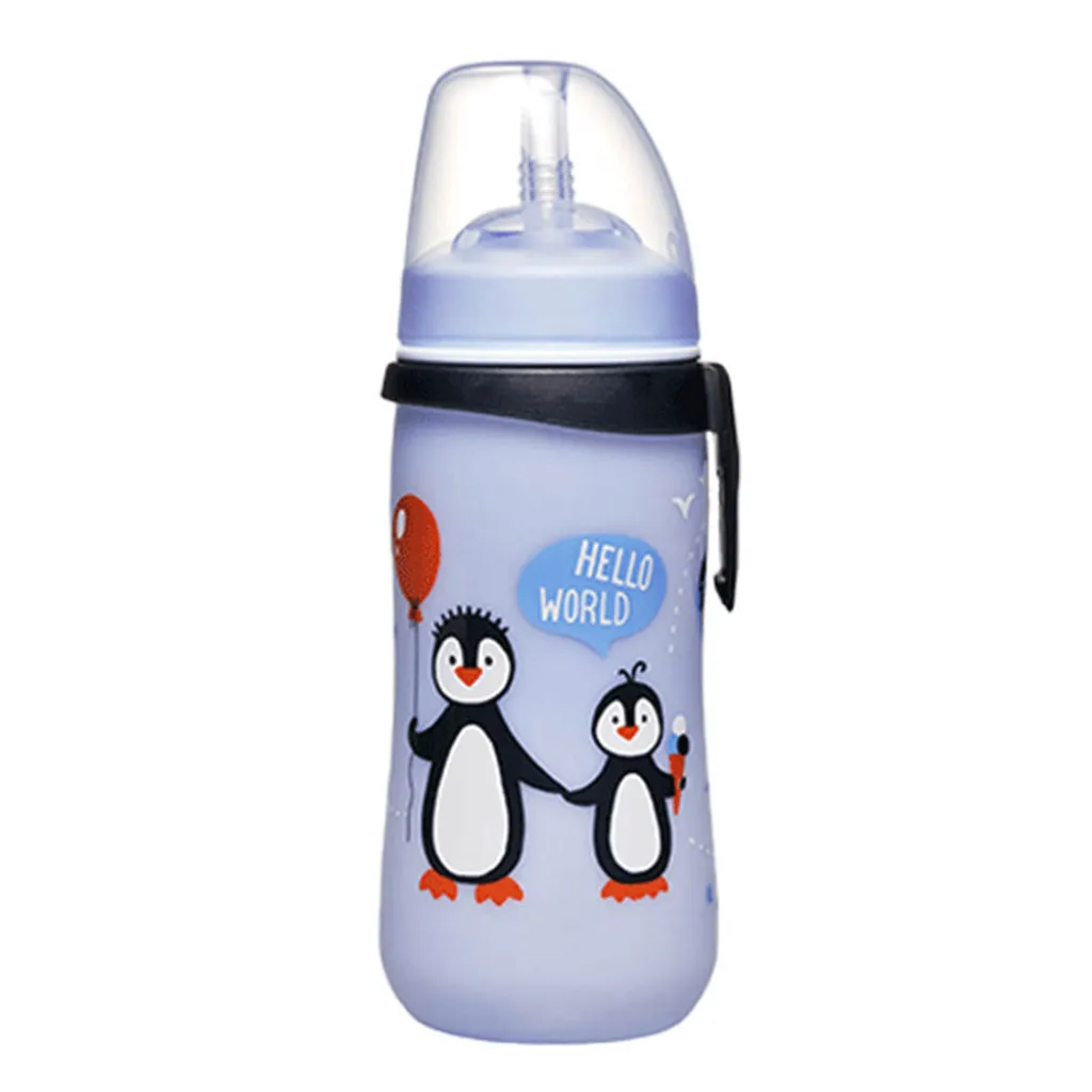 Поїлка РР NIP Straw Cup PET-Box "Х" з соломинкою 330 мл від 12 міс, синій Поїлка РР NIP Straw Cup PET-Box "Х" з соломинкою 330 мл від 12 міс, синій