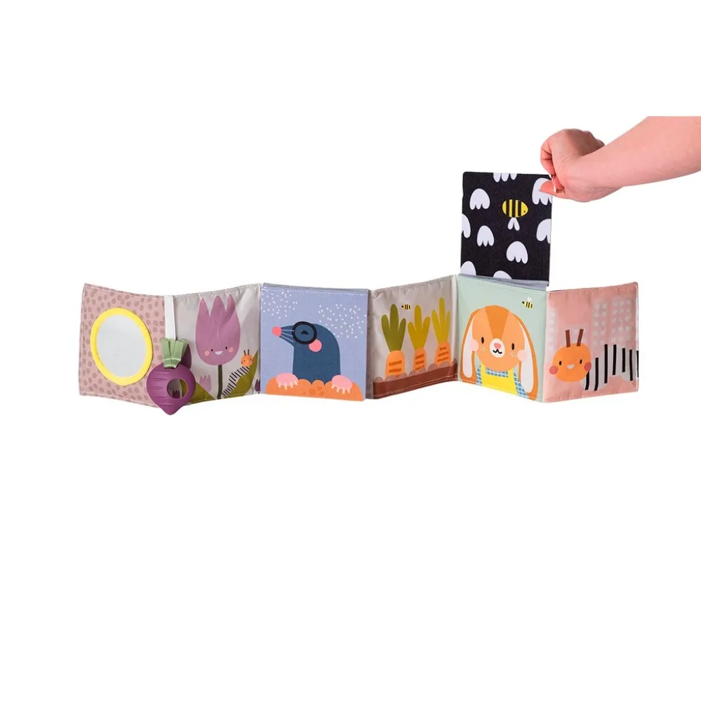 Развивающая книжка-раскладушка коллекции Taf Toys "Садочок в городе" Зайчики Развивающая книжка-раскладушка коллекции Taf Toys "Садочок в городе" Зайчики