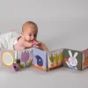 Развивающая книжка-раскладушка коллекции Taf Toys "Садочок в городе" Зайчики - Фото№8
