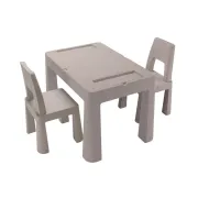 Комплект меблів TEGGI MULTIFUN+2 стільця, сірий Комплект меблів TEGGI MULTIFUN+2 стільця, сірий