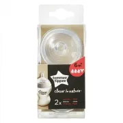 Соски Tommee Tippee Closer to Nature 6+ міс. для каші 2 шт
